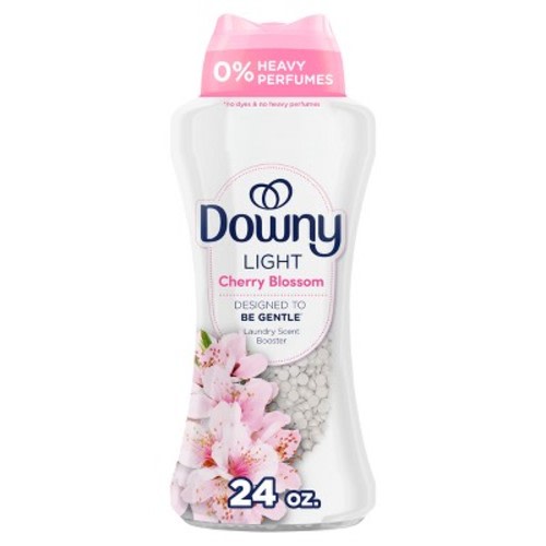 Downy Laundry Beads Cherry Blossom Light Downy In-Wash Scent Beads Booster - 24oz