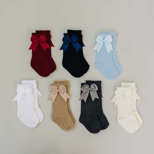 Mebie High Rise Bow Socks – Celebrate This