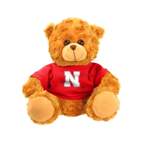 BROWN Nebraska Cornhuskers 9 inch Jersey Bear Plush - 2073404