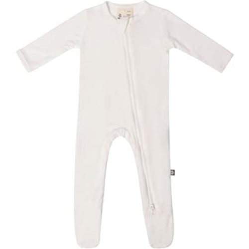 KYTE BABY Soft Bamboo Rayon Footies, Zipper Closure, 0-24 Months