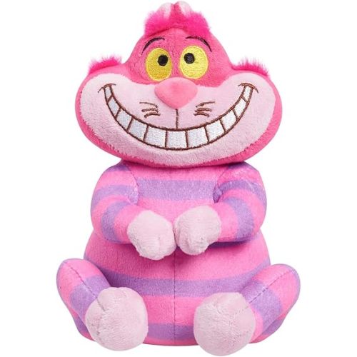 DISNEY CLASSIC Collectible 8.9 Inch Beanbag Plush, Cheshire Cat, Disney's Alice in Wonderland, Stuffed Animal, Kids Toys for Ages 2 Up by Just Play