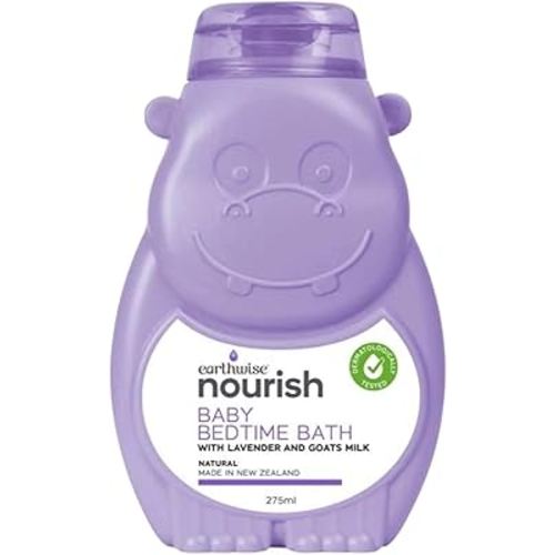 Naturely Nourish Hippo Baby Bedtime Bath 275ml