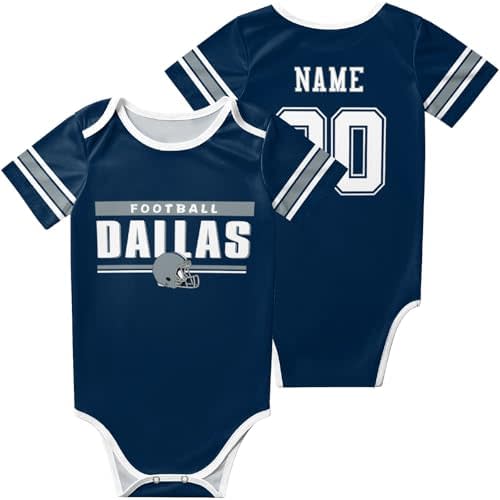 Custom Baby Clothes Newborn Infant Outfit Personalized Baby Suit Custom Name and Number Gifts for babyshower