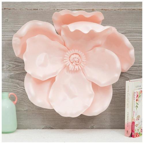 Blush Magnolia Flower Wall Decor
