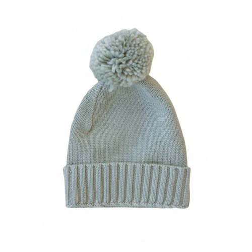 Knit Baby Pom Pom Beanie | Caden Lane