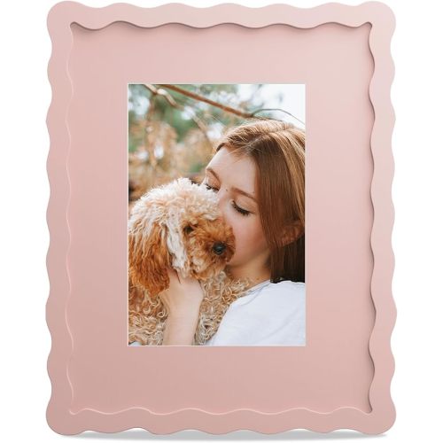 8x10 Wavy Pink Picture Frame