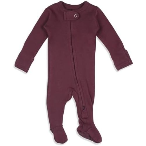 L'ovedbaby baby-boys Organic 2-way Zipper Footie