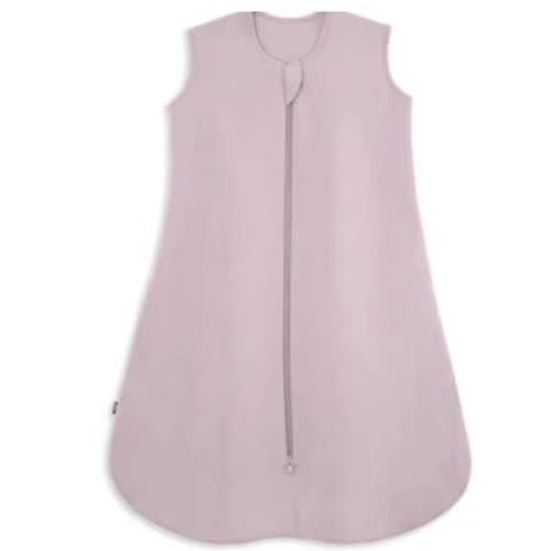 HALO - 1.5 TOG supersoft bamboo wearable blanket, double zipper sleeping bag with weighted feel - mauve