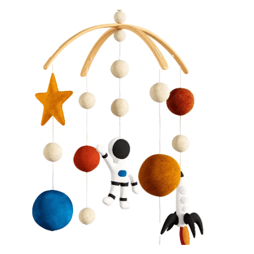 Nestig Wool Mobile, Starship