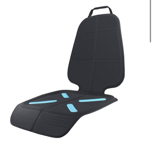 Car Seat Protector for Baby Child Car Seats, Shynerk Auto Seat Cover Mat for Under Carseat to Protect Automotive Vehicle Leather and Cloth Upholstery - Waterproof and Dirt Resistant