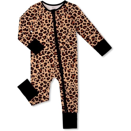 Weiwei Pajamas for Baby Boys & Girls, Viscose from Bamboo Footie Pajamas Convertible Newborn Sleeper, Zipper Onesie 0-24M,YKK