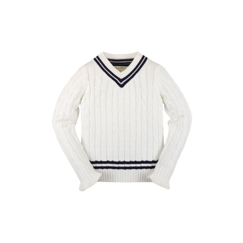 Baby Girls' Ruffle Cuff Cricket Sweater, Infant