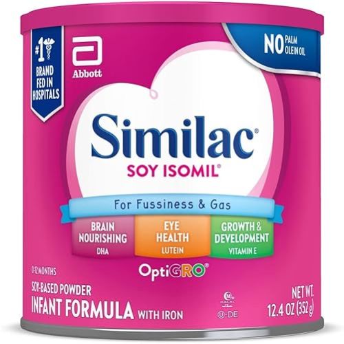 Similac Isomil Advance Soy Formula, Powder, 12.4-Ounces