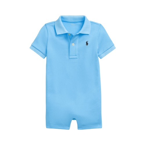 Cotton Polo Romper
