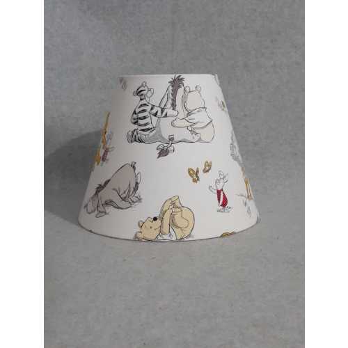 Winnie the Pooh lamp shade. Shades are 9.5" x 5" x 7" tall