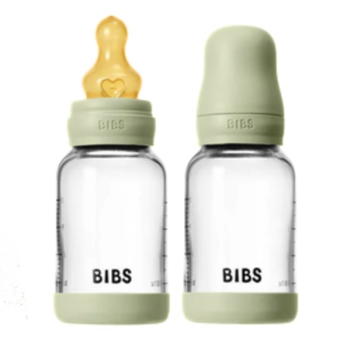 Bibs Glass Bottle Set - Sage