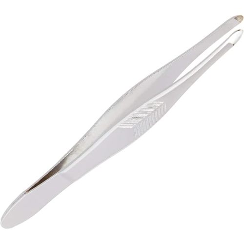 Trim Blunt Tip Tweezers with Textured Grip