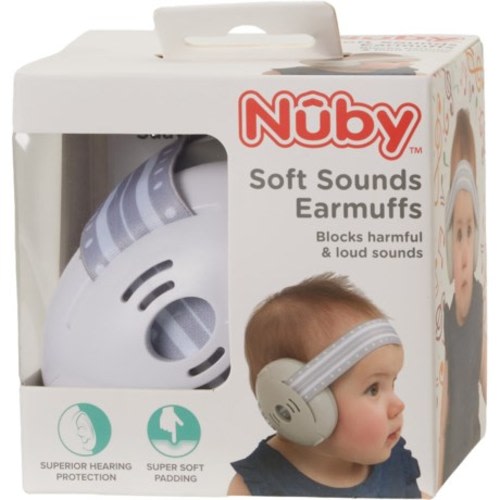 NUBY Soft Sounds Baby Earmuffs - Save 50%