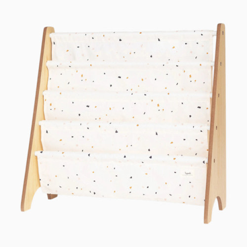 Recycled Book Rack - Cream Terrazzo
