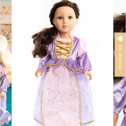 Doll Dress Classic Rapunzel