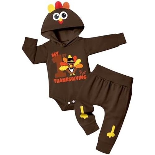 Fommy Newborn Baby Boy Clothes Plaid Letter Print Long Sleeve Hoodies + Long Pants 2PCS Fall Winter Outfits Set