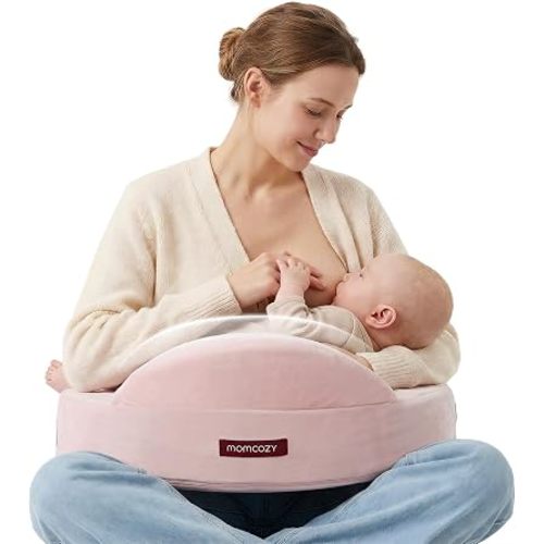 Momcozy Cozylite Nursing Pillow for Breastfeeding - Supportive Memory Foam