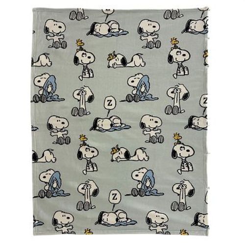 Peanuts Naptime Snoopy Throw Blanket