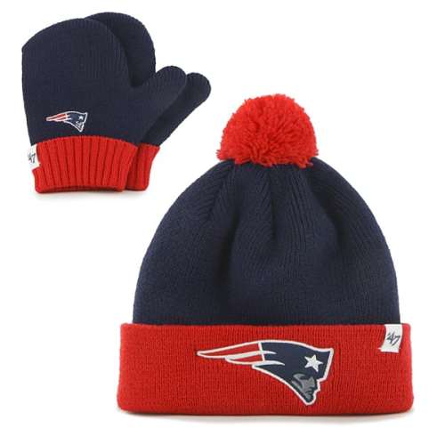 New England Patriots Bam Bam Set Light Navy 47 Brand INFANT Hat