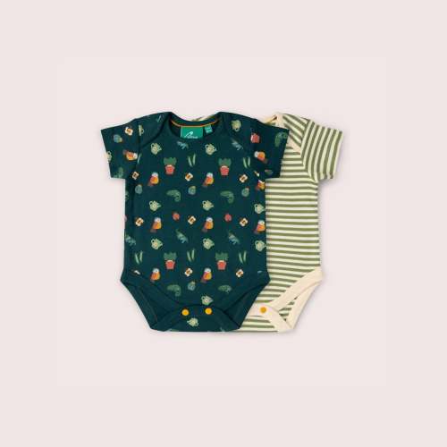 Spring Garden Organic Baby Bodysuit 2 Pack – Little Green Radicals