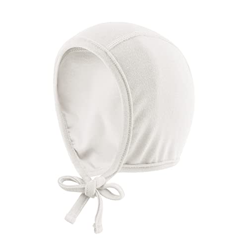 JANGANNSA Newborn Baby Hospital Hat Infant Set Head Cap Lovely Ears Belt Beanie 0-6Months