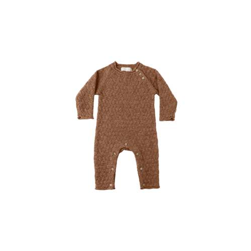 Cedar Cozy Heather Knit Jumpsuit - Sweet E's Children's Boutique