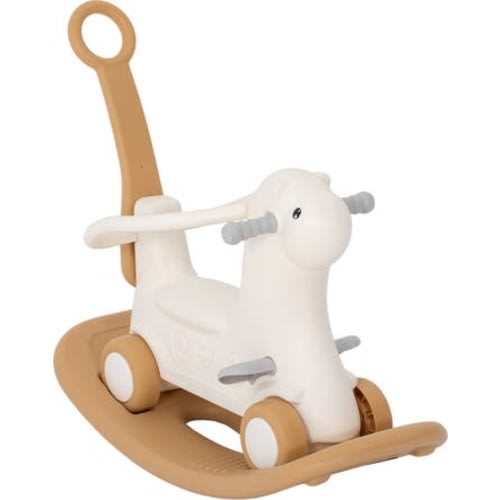 4-in-1 Toddler Rocking Horse, Push Handle & Balance Board