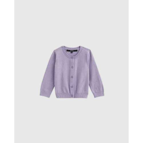 100% Organic Cotton Crewneck Cardigan