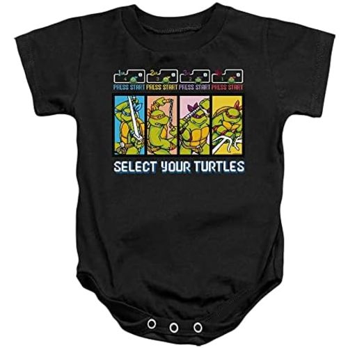 LOGOVISION TMNT Teenage Mutant Ninja Turtles Select Your Turtles Unisex Infant Snap Suit for Baby