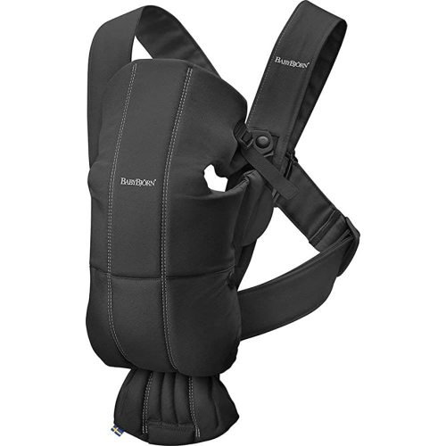 Babybjörn Baby Carrier Mini - Black Cotton