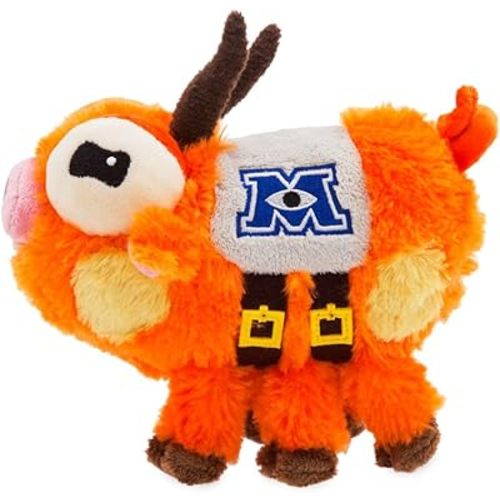 Disney Store Official Mini Bean Bag Plushies - Archie from Monsters Univeristy - Cute Stuffed Animal with Detailed Sculpting, Embroidered Features, & Bean Bag Bottom - Plush Toys for Kids