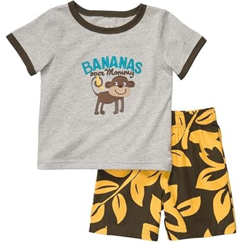 Carter's "Banana Over Mommy" Short Set (6M)