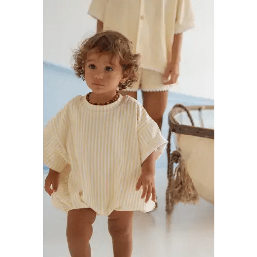 Lemon Splice T-shirt Romper