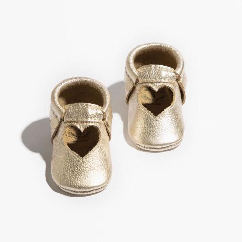 Platinum Sweetheart Ballet Flat Baby Shoe