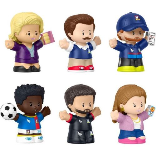 Little People Ted Lasso Figure Set