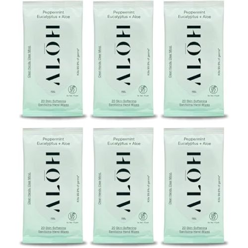 ALŌH Sanitizing Wipes
