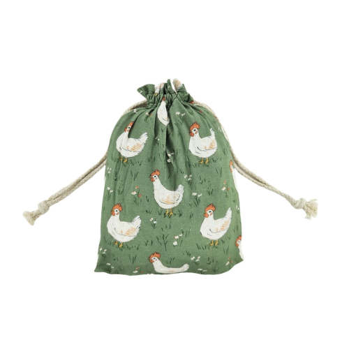 Spring Chicken Bamboo Crib Sheet