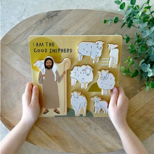 The Good Shepherd Wooden Puzzle – House of Joppa