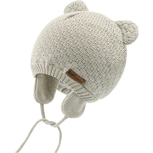 Baby Hat Cute Bear Toddler Earflap Beanie Warm for Fall Winter