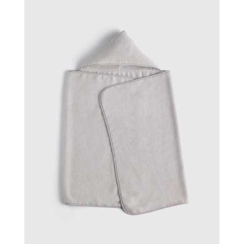 Organic Turkish Cotton Baby Bath Bundle 8-Pack in Light Grey