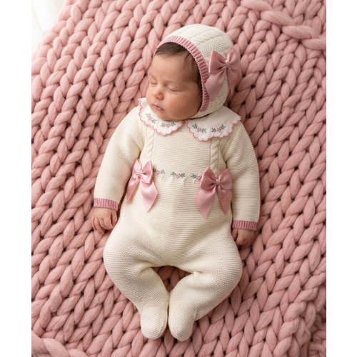Flores Overalls - Perla Rosa – Ella Marina Baby