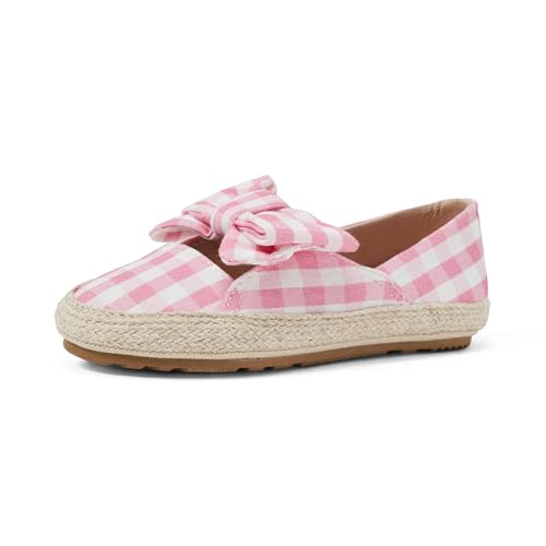 Amazon Essentials x Sofia Grainge Toddler Girls' Cotton Espadrilles with Bow