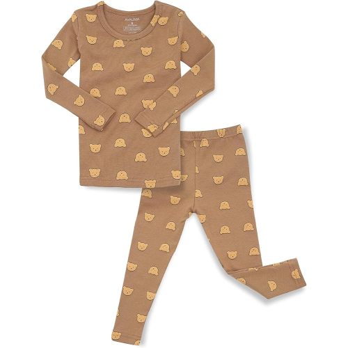 AVAUMA Baby Boys Girls Pajama Set 6M-8T Kids Cute Toddler Snug fit Pjs Cotton Sleepwear