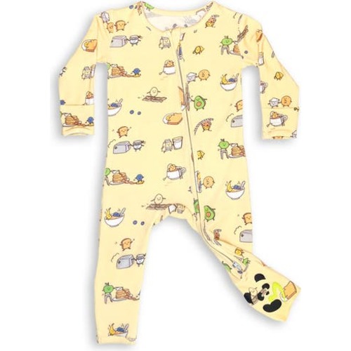 Baby Love You Brunches Convertible Footie, Newborn