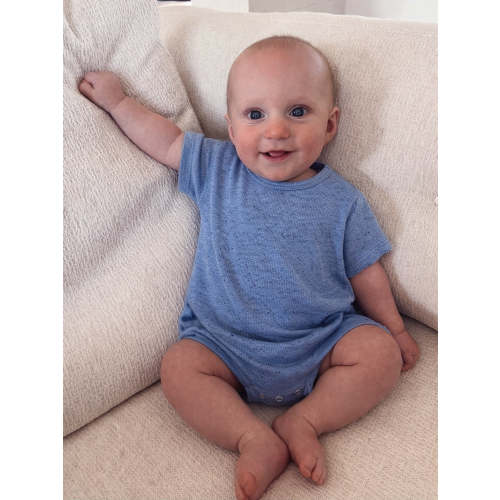 Blue Speckle / T-Shirt Bubble